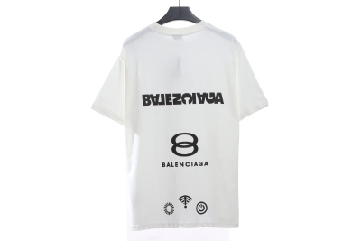 Balenciaga double ring LOGO T-Shirts 1 02