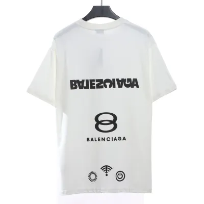 Balenciaga double ring LOGO T-Shirts 1 02