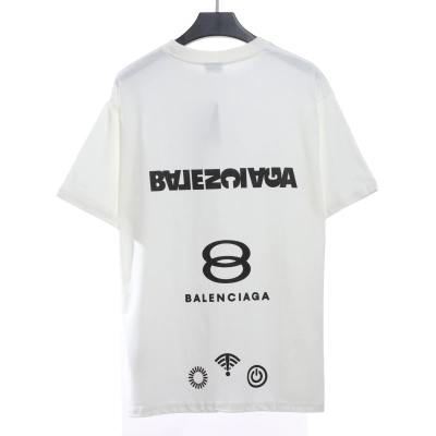 balenciaga double ring LOGO T-Shirts 1 02