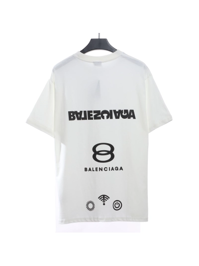Balenciaga double ring LOGO T-Shirts 1 02