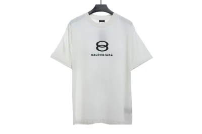 Balenciaga double ring LOGO T-Shirts 1 01