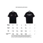  Balenciage double ring LOGO T-Shirts 2