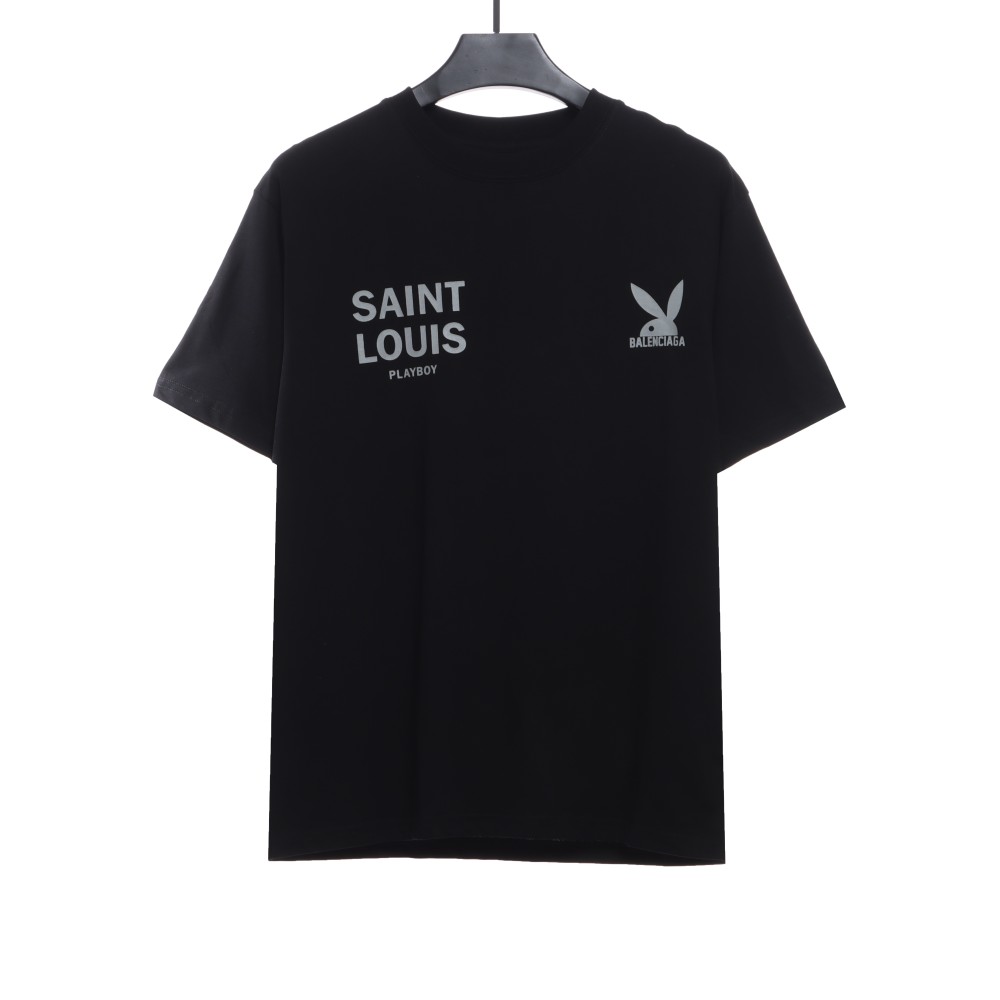  Balenciage double ring LOGO T-Shirts 2