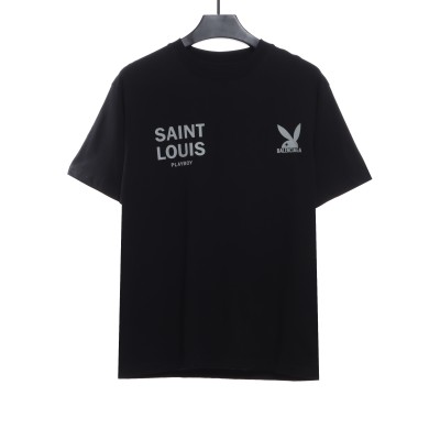  Balenciage double ring LOGO T-Shirts 2 01