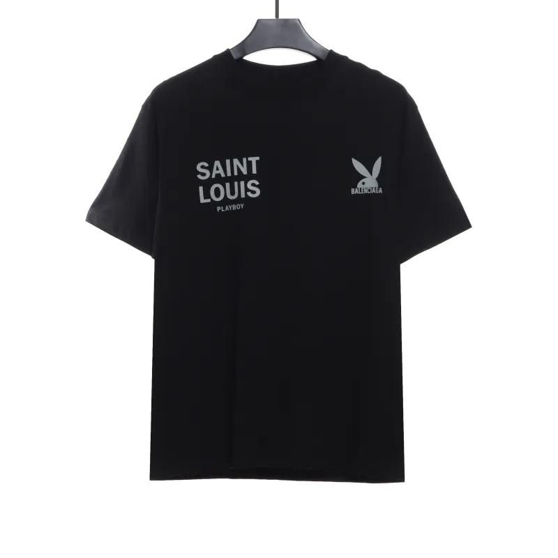  Balenciage double ring LOGO T-Shirts 2