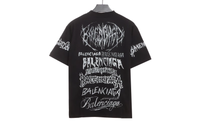 Balenciaga Dragon Year Limited Edition Graffiti Letter T-Shirts 1 02