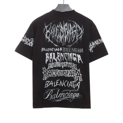 Balenciaga Dragon Year Limited Edition Graffiti Letter T-Shirts 1 02