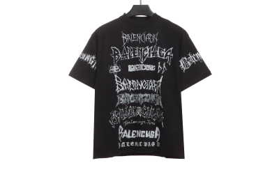 Balenciaga Dragon Year Limited Edition Graffiti Letter T-Shirts 1 01