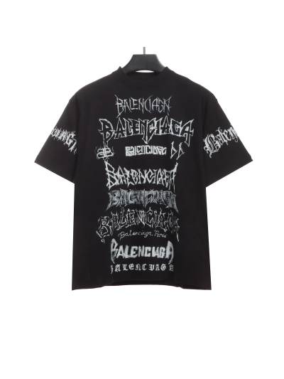Balenciaga Dragon Year Limited Edition Graffiti Letter T-Shirts 1 01