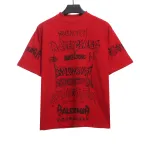 Balenciaga Dragon Year Limited Edition Graffiti Letter T-Shirts 3