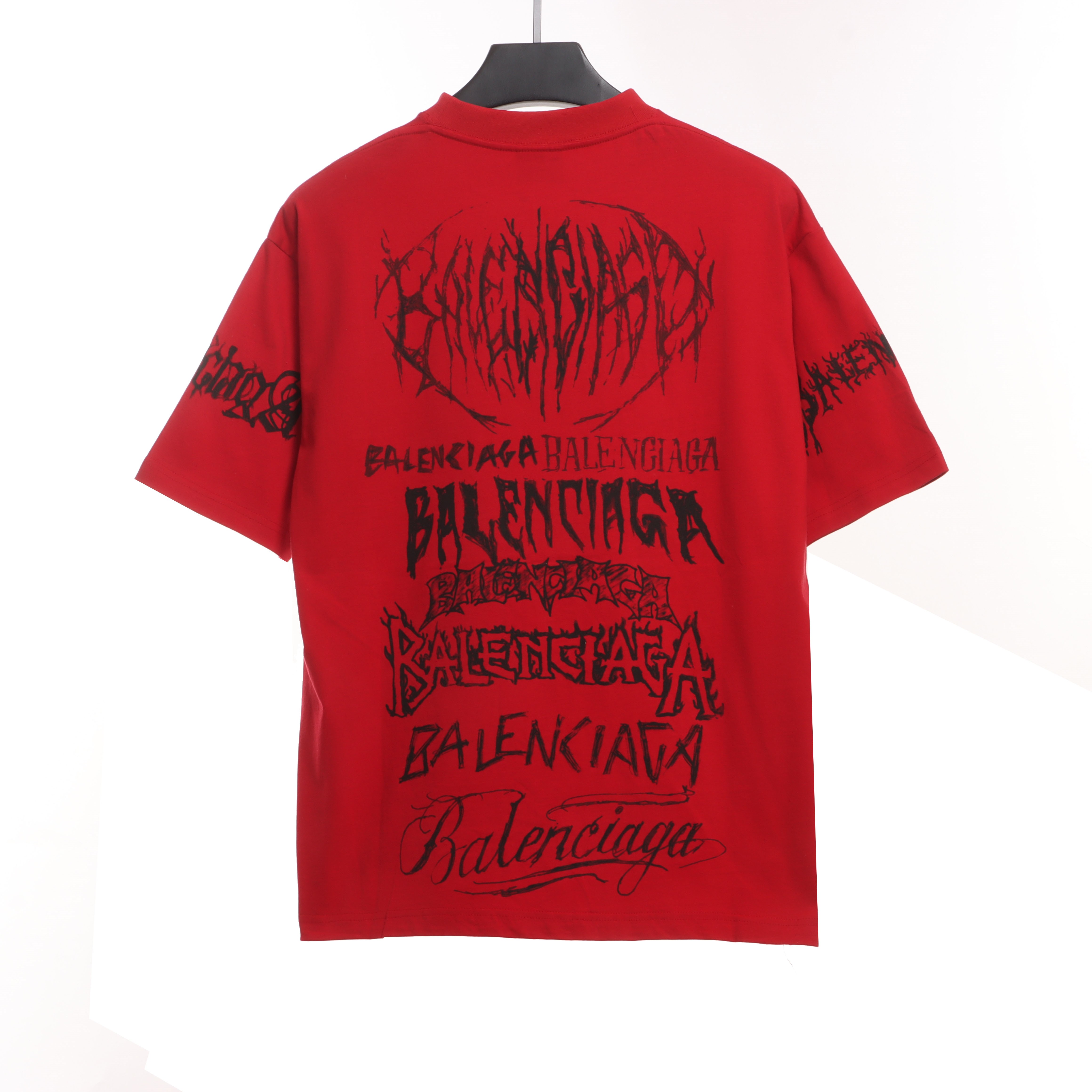 Balenciaga Dragon Year Limited Edition Graffiti Letter T-Shirts 3