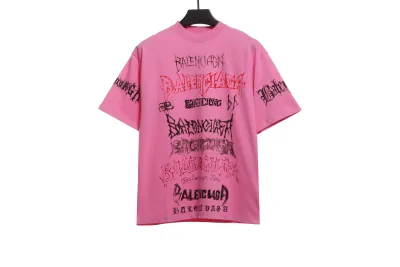 Balenciaga Dragon Year Limited Edition Graffiti Letters T-Shirts 4 01