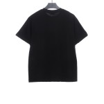 Balenciage embroidered letter worn T-Shirts 2