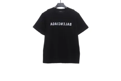 Balenciaga embroidered letter worn T-Shirts 2 01