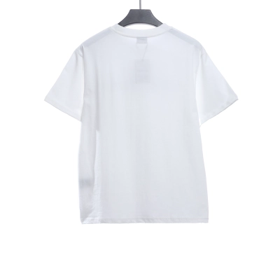 balenciaga embroidered letter worn T-Shirts 3 02