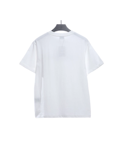 Balenciaga embroidered letter worn T-Shirts 3 02