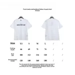 Balenciaga embroidered letter worn T-Shirts 3