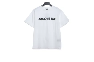 Balenciaga embroidered letter worn T-Shirts 3 01