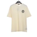 Balenciaga embroidered scissors wheat ear LOGO T-Shirts