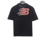 Balenciaga flame letter T-Shirts 2
