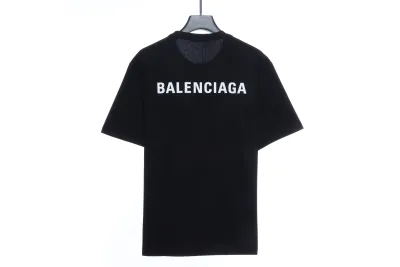 Balenciaga front and back letter print T-Shirts 1 02
