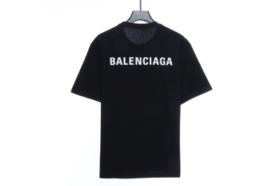 Balenciaga front and back letter print T-Shirts 1 02