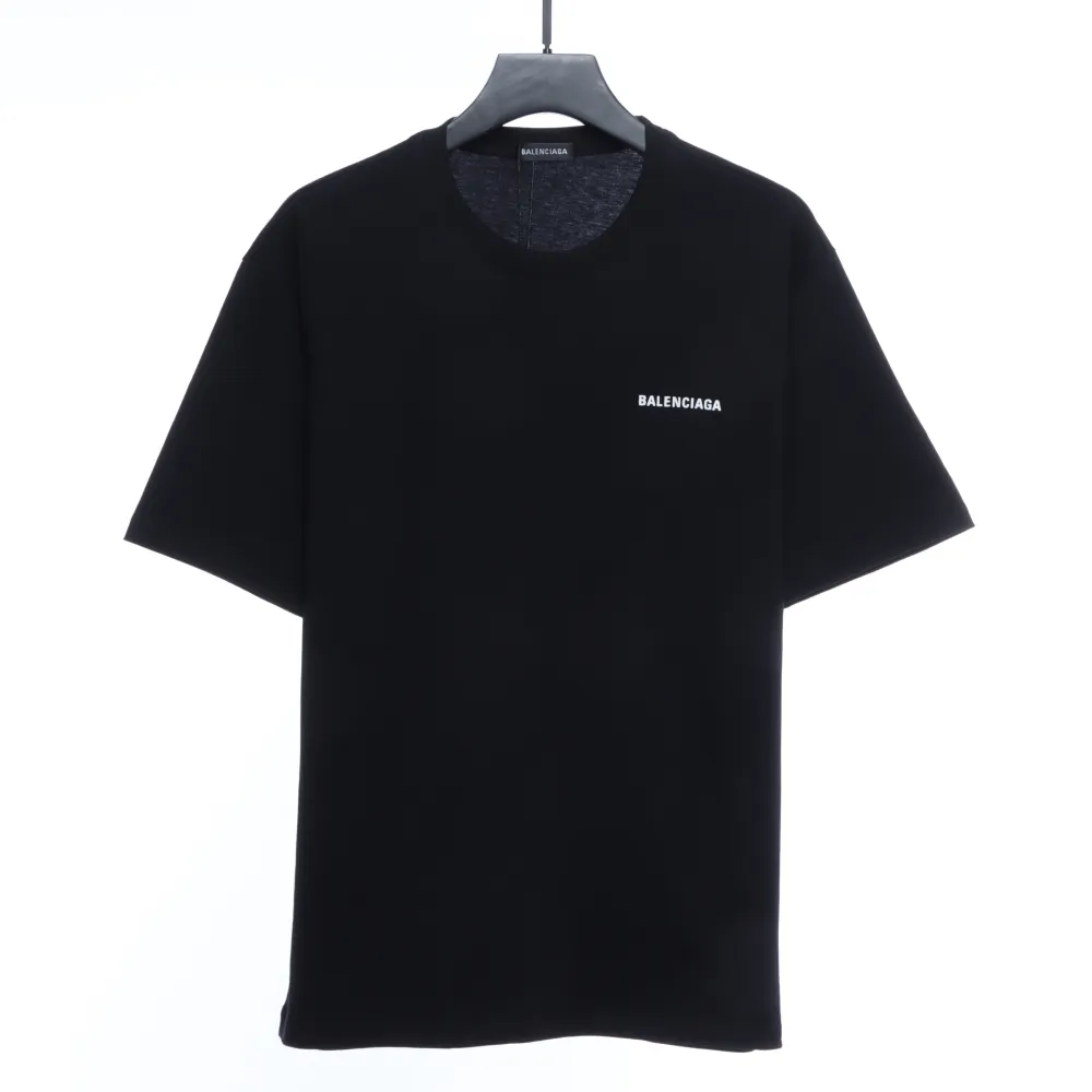 Balenciaga front and back letter print T-Shirts 1