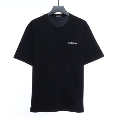  Balenciage front and back letter print T-Shirts 1 01
