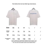 Balenciaga front and back letter print T-Shirts 2