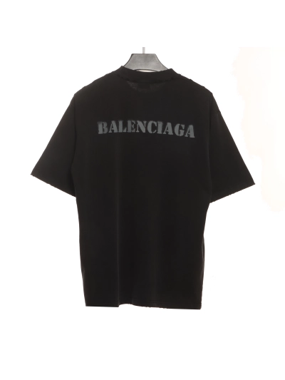 Balenciaga fuzzy LOGO T-Shirts 1 02