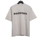  Balenciage fuzzy LOGO T-Shirts 2