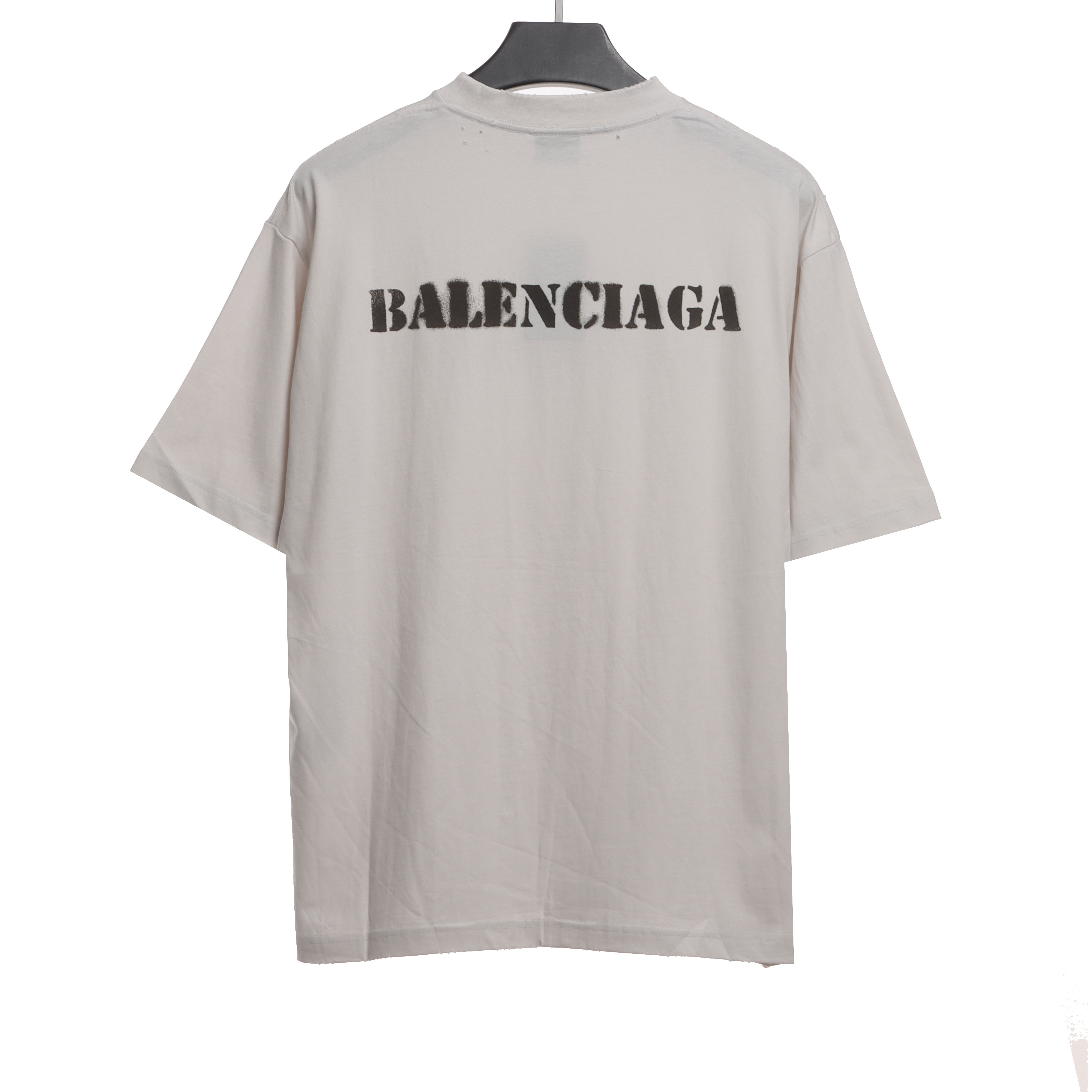 Balenciaga fuzzy LOGO T-Shirts 2