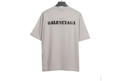 Balenciaga fuzzy LOGO T-Shirts 2 02