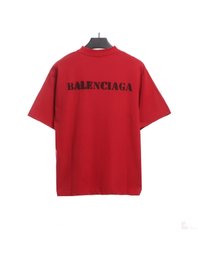 Balenciaga fuzzy LOGO T-Shirts 3 02