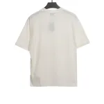 Balenciage Hem Signature Sticker T-Shirts White
