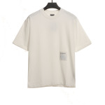 Balenciaga Hem Signature Sticker T-Shirts White
