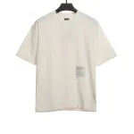 Balenciage Hem Signature Sticker T-Shirts White