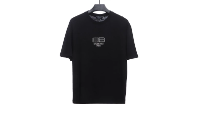 Balenciaga hot diamond lock T-Shirts 01