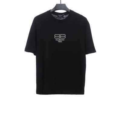  Balenciage hot diamond lock T-Shirts 01