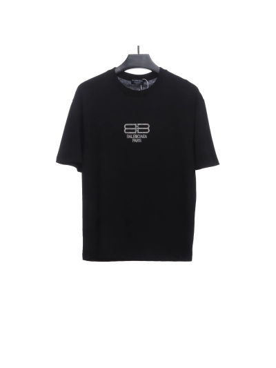 Balenciaga hot diamond lock T-Shirts 01