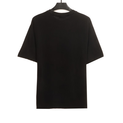 Balenciaga Joint German Tank Portrait Band T-Shirts 02