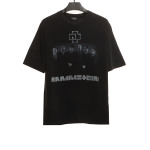 Balenciaga Joint German Tank Portrait Band T-Shirts