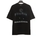 Balenciage Joint German Tank Portrait Band T-Shirts