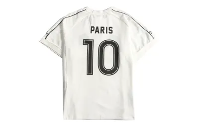 Balenciaga joint Manchester United football embroidered T-Shirts White 02