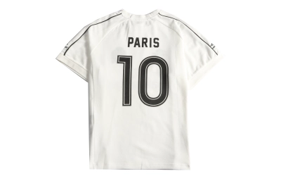 Balenciaga joint Manchester United football embroidered T-Shirts White 02