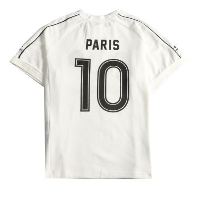  Balenciage joint Manchester United football embroidered T-Shirts White 02