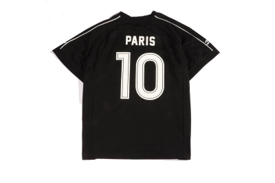 Balenciaga joint Manchester United football embroidered T-Shirts Black 02