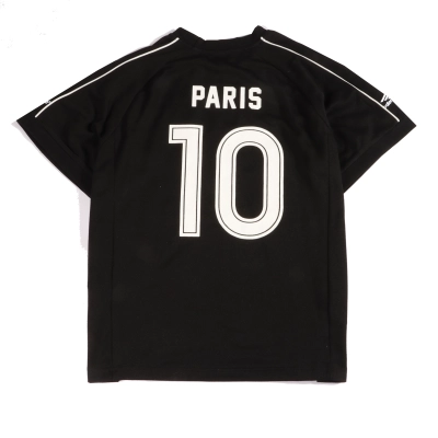 balenciaga joint Manchester United football embroidered T-Shirts Black 02