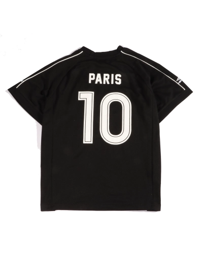 Balenciaga joint Manchester United football embroidered T-Shirts Black 02