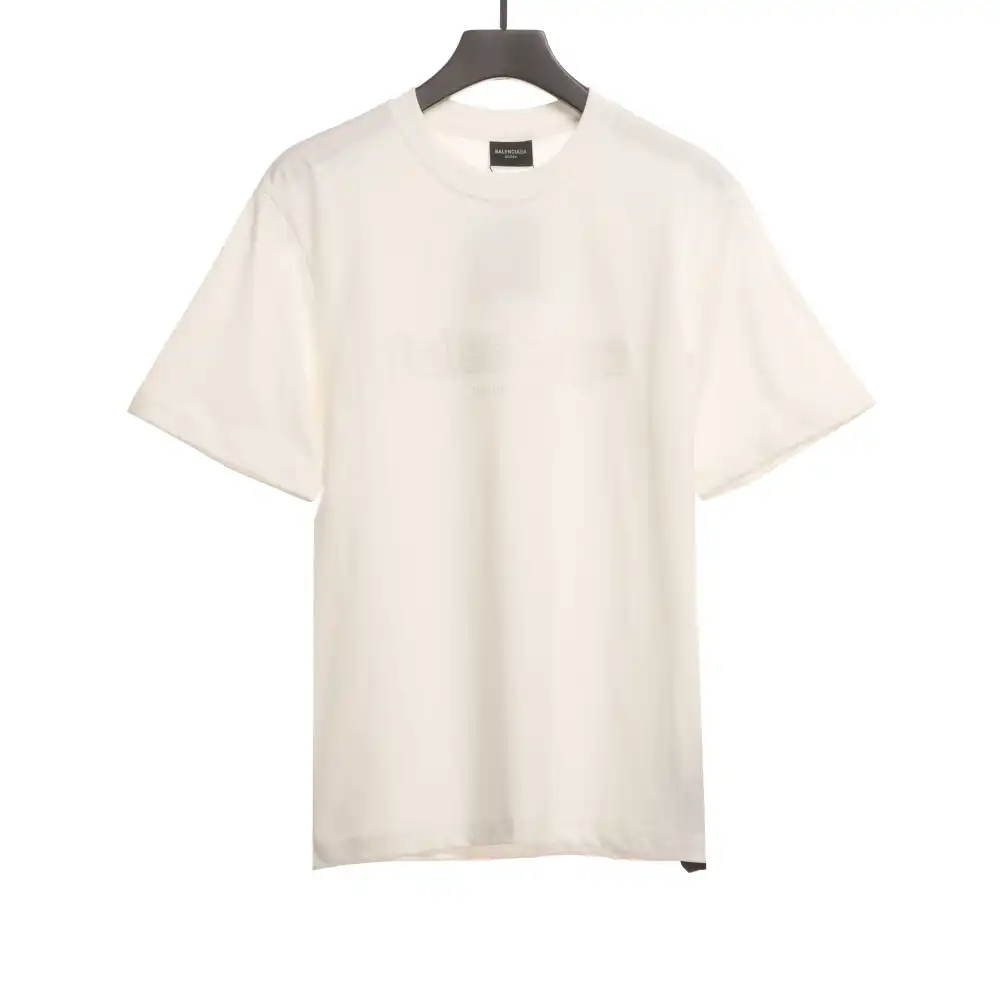  Balenciage Limited Edition Laminated Letter T-Shirts 1